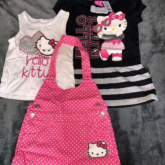 Hello Kitty 3 piece set 3T - Picture 1 of 3